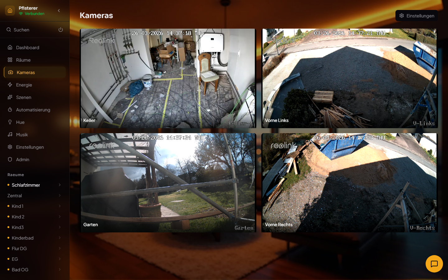 Paulado Kamera-Integration — lokal und sicher