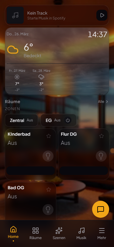 Paulado auf dem Smartphone